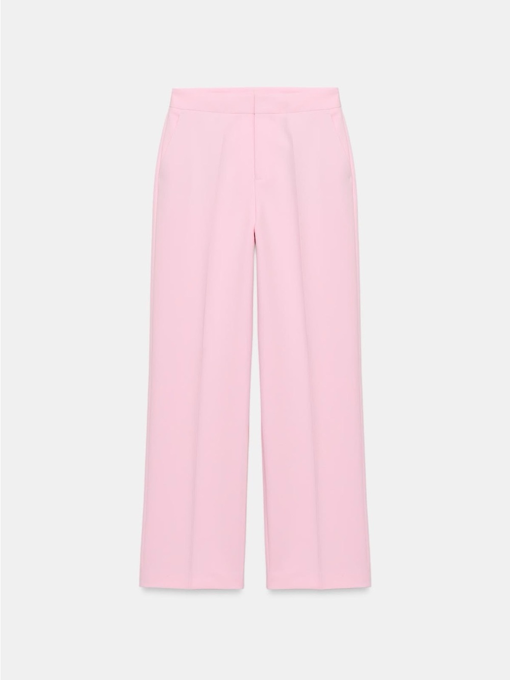 ZARA BNWT LOW-RISE STRAIGHT LEG PANTS. PINK 2530/593/620 - Picture 5 of 7